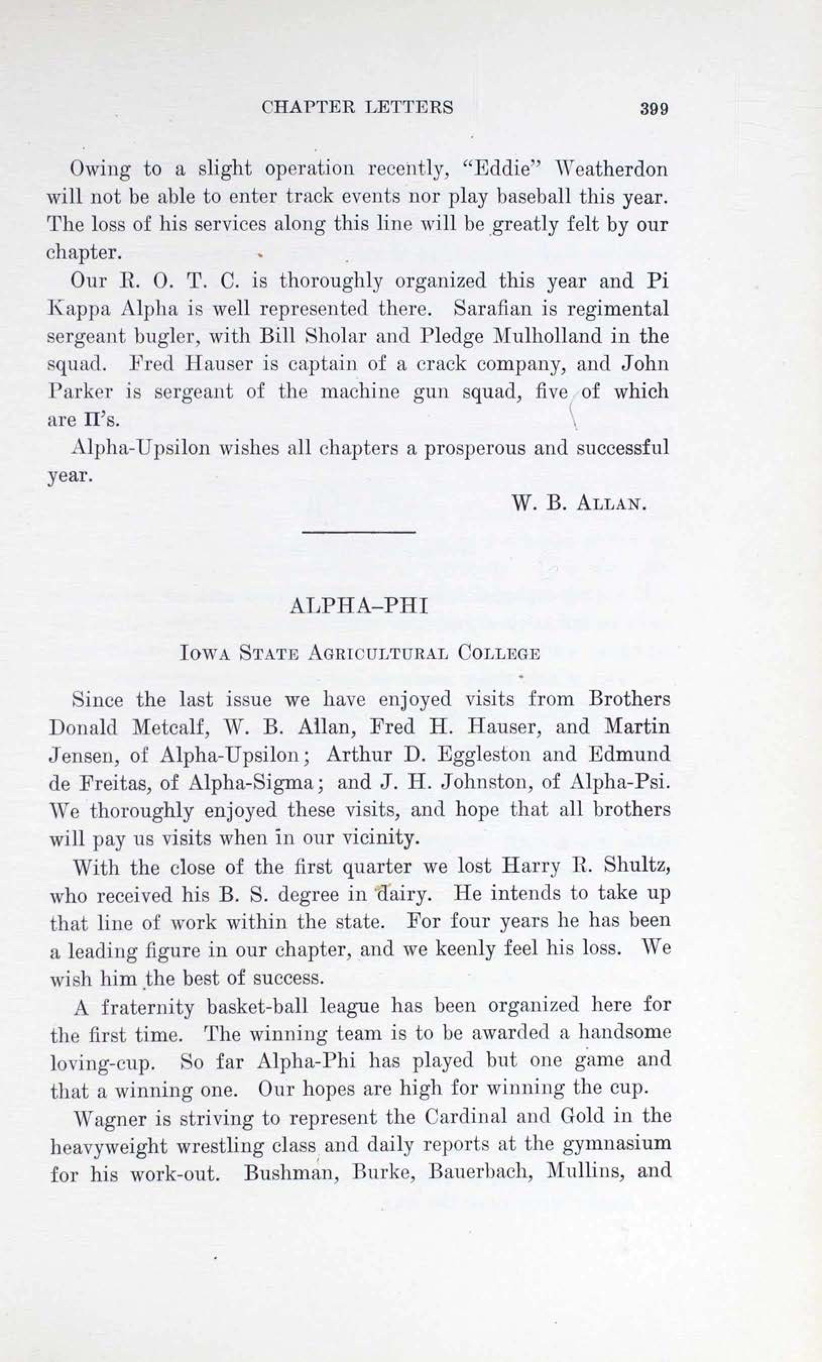 Alpha-Phi, February 1920
